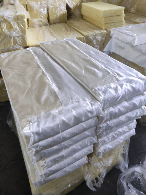 玻璃纤维隔音棉装袋